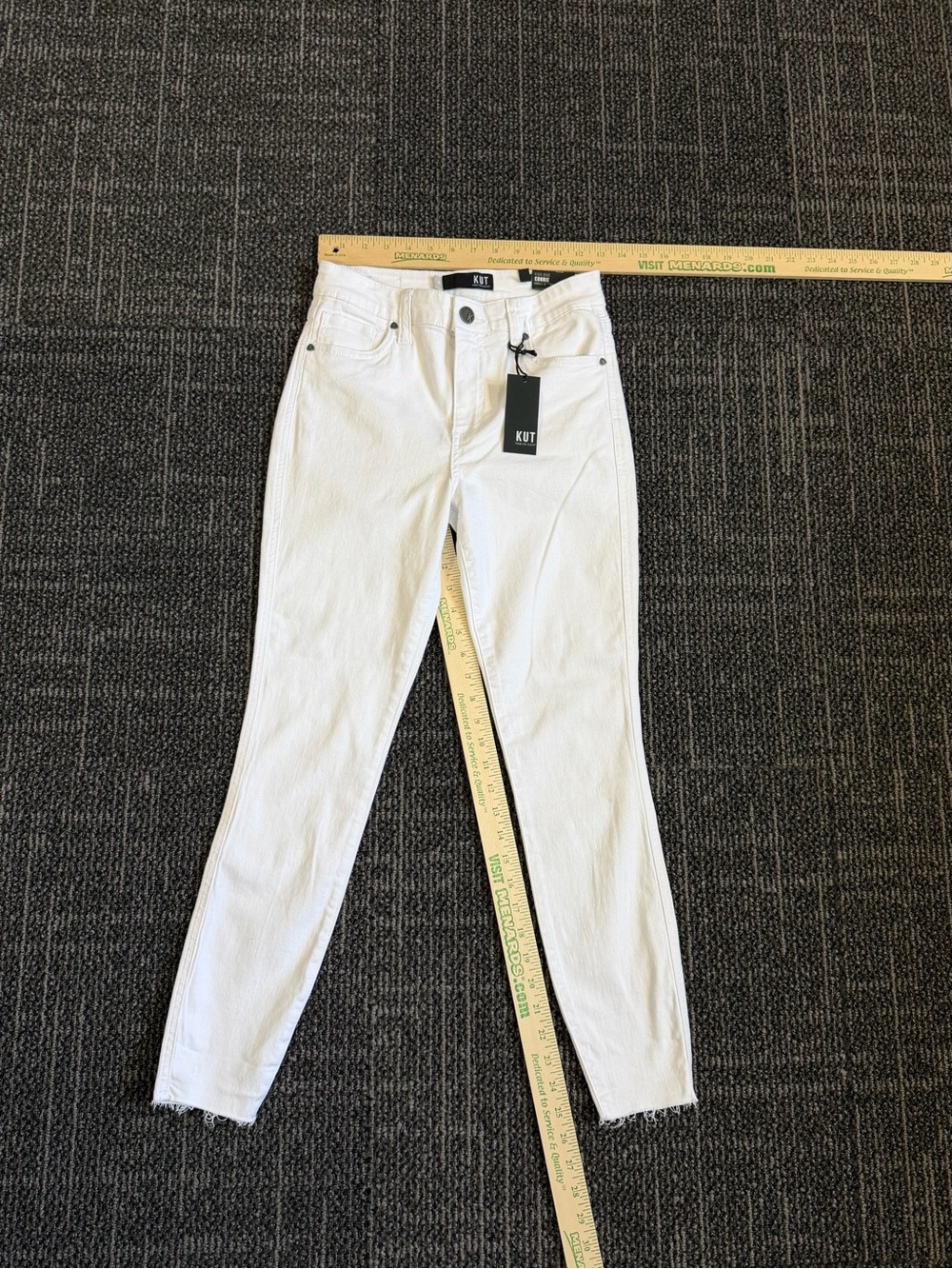 Kut from the Kloth "Connie" Ankle Skinny Jeans Size 0 NWT